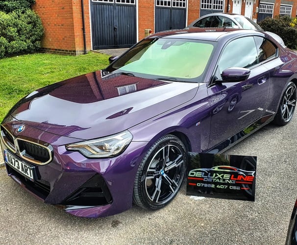 Paint correction and swirl removal service