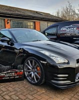 Ceramic protection applied to vehicle