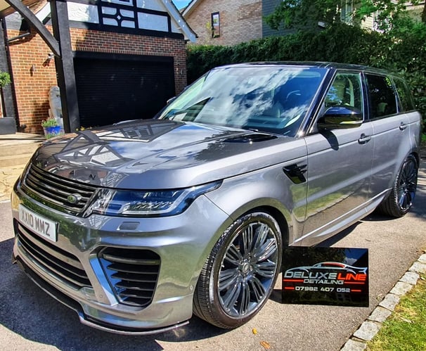 Ceramic coating applied to vehicle in London
