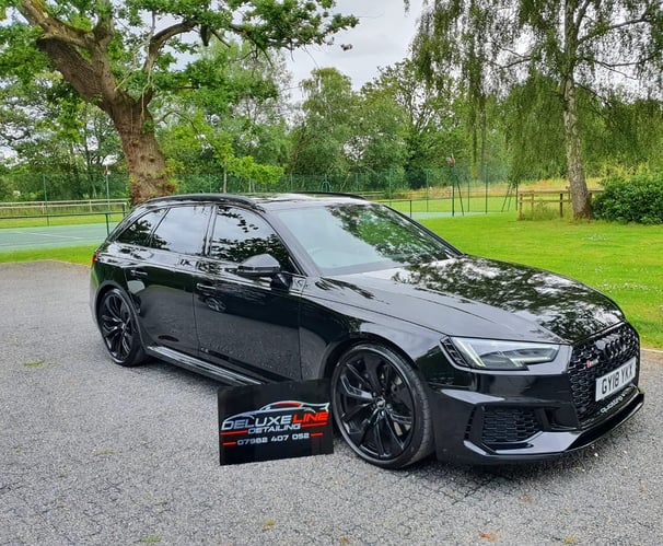 Vehicle after professional polishing