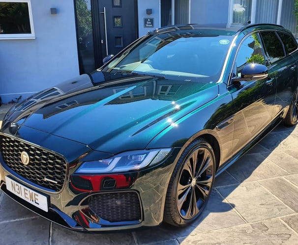 Ceramic coating applied to vehicle in London